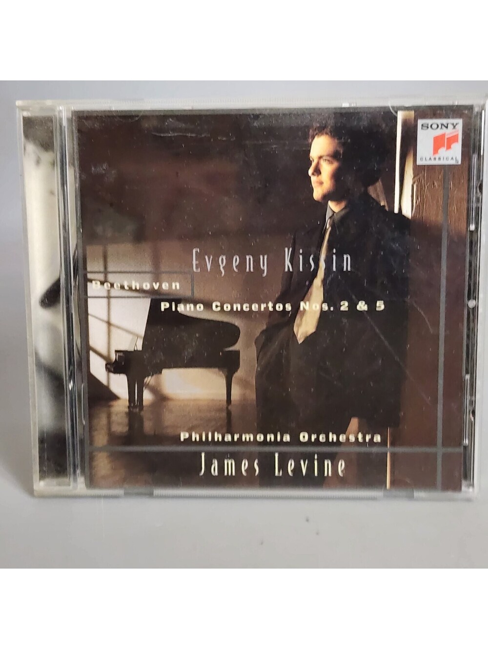 Evgeny Kissin Beethoven Piano Concertos Nos. 2 & 5 CD James Levine Philharmonia
